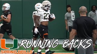 Running Backs in Spring Drills | TreVonte' Citizen Working Towards Debut After 2 Years of Injuries