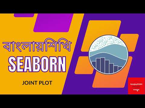 Seaborn Jointplot in Bangla | Scatter, Hex, Hist & KDE Joint Plot | Python Data Visualizatio |05
