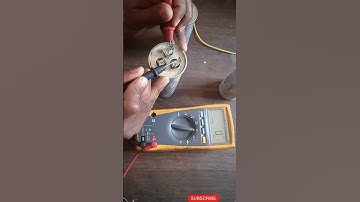 ac capacitor kaise check Karen|| एसी कैपेसिटर कैसे चेक करें#shot #short #shorts