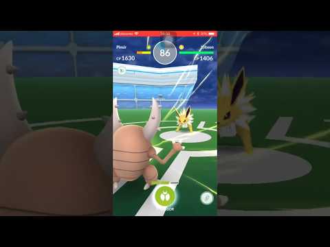 ポケモンGO　伝説の裏技「武士の情け」無抵抗なカイロス