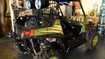 Wet Sounds and Oracle Lighting on Custom Polaris RZR