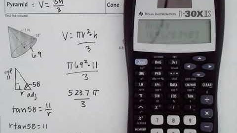 Enriched Geom 11.3 Volume of Pyramids and Cones
