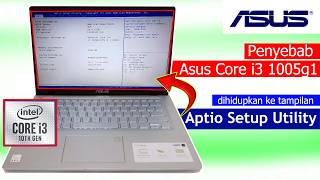 Aptio Setup Utility Asus laptop always boots into the BIOS screen upon startup