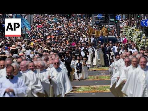 Pope Leo XIV honors Spain's tradition at Mass attended by a million in Madrid