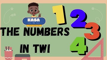Numre Count in Twi  - Numbers Song in Twi from 1-10 One to Ten Preschool Learning Akan Twi Language