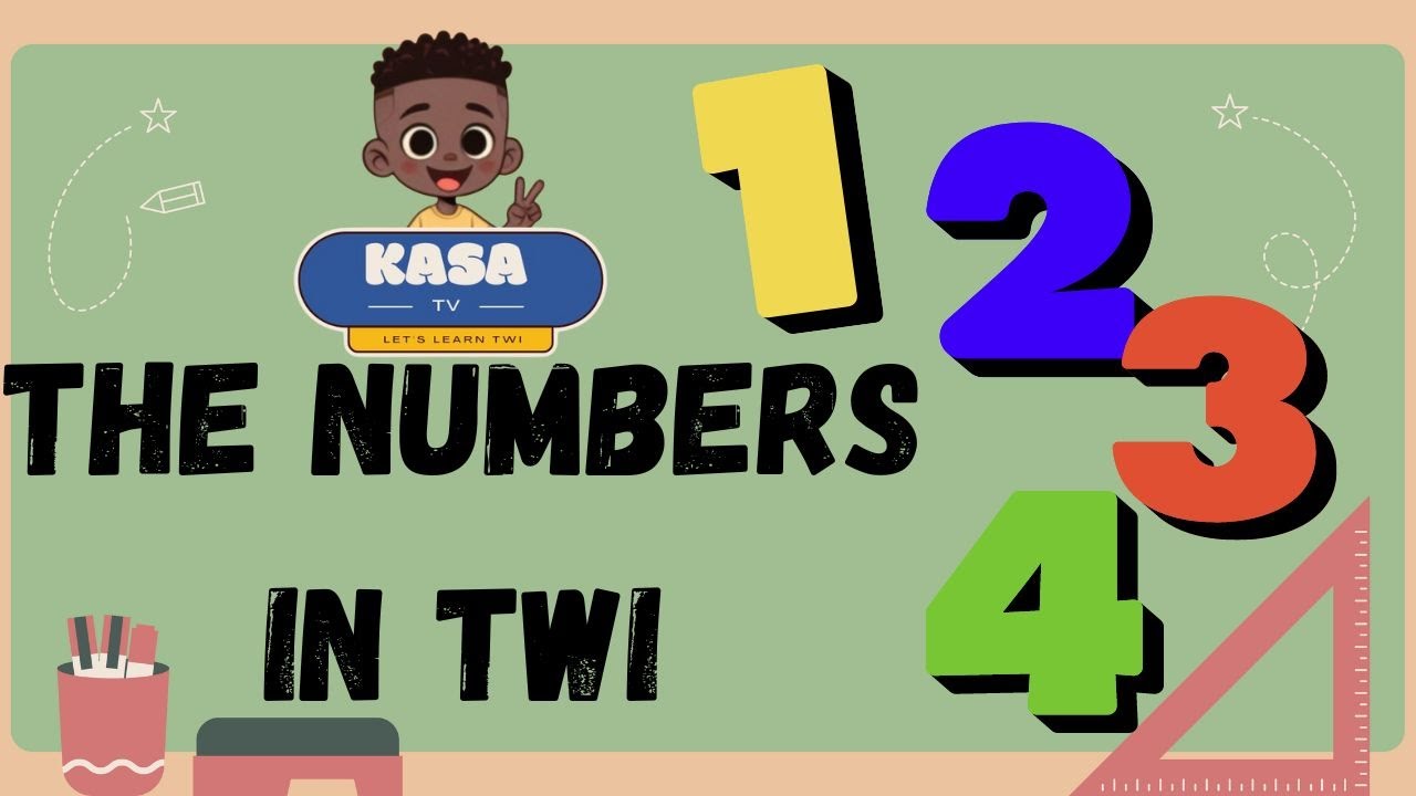 Numre Count in Twi - Numbers Song in Twi from 1-10 One to Ten Preschool ...