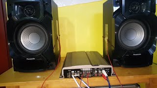 Conectando un Amplificador de Auto en Casa Con Bocinas de Estéreo y un Subwoofer Champion Series