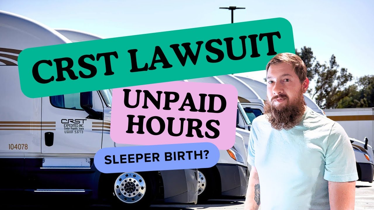 CRST PAID FOR SLEEPER BIRTH TIME LAWSUIT!!!! YouTube