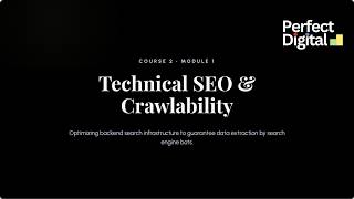 Module 1   Technical SEO & Crawlability