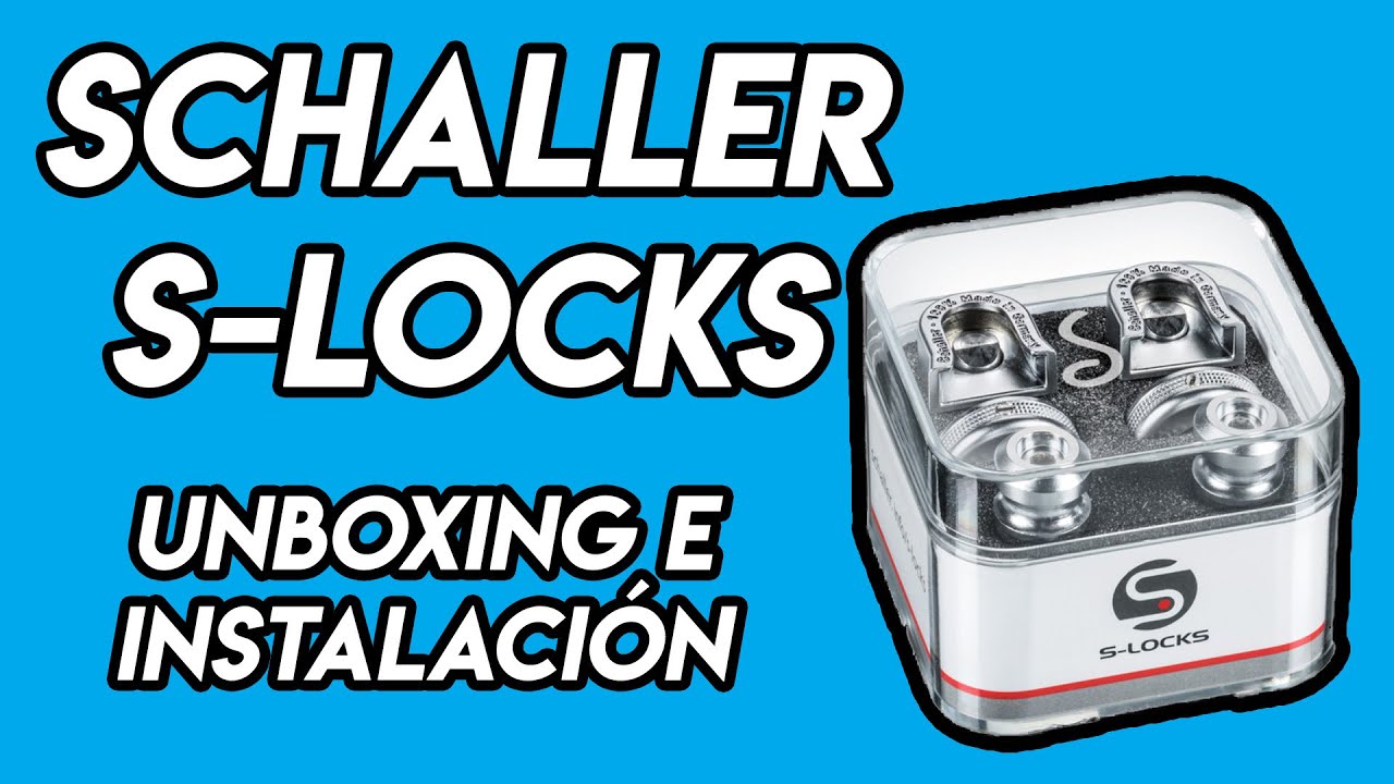 Schaller S-Locks - Unboxing e Instalación