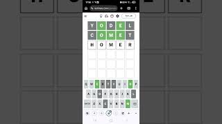 Wordle in a minute! (25 Apr 26) #speedsolving #wordgames
