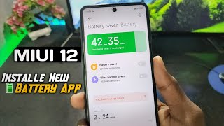 Installe New Battery App MIUI 12 | New Security App Update 4.7 | MCT screenshot 3