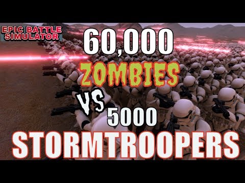 Zombies vs Stormtroopers - UEBS Ultimate Epic Battle Simulator