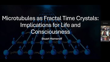 "Microtubules as Fractal Time Crystals: implications for life and consciousness" by Stuart Hameroff