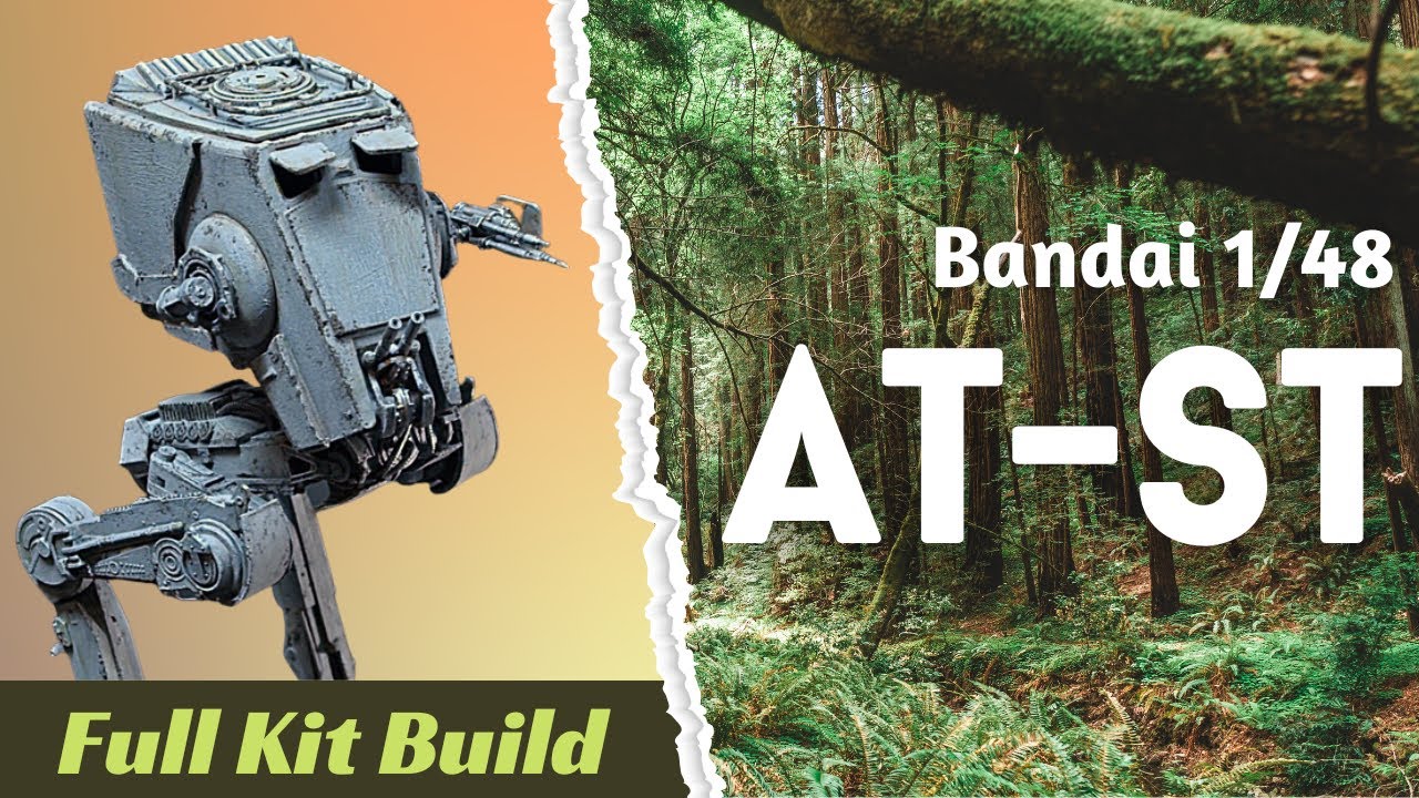 AT-ST diorama | PART 1: Bandai Model Kit