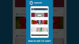 How to Sell CIN Coin? | Step-by-Step Tutorial: How to Sell Your CIN Coins? screenshot 4