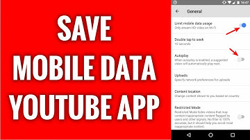 How To Save Mobile Data Watching Videos On YouTube App