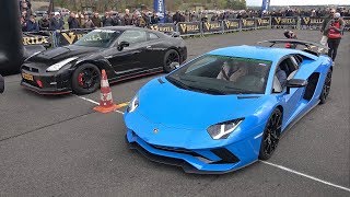 Nissan Gt-R R35 Vs Lamborghini Aventador S