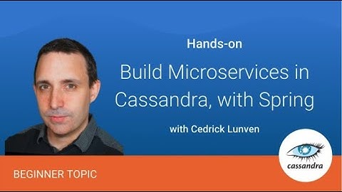 Build a Todo App on Cassandra with Spring Boot and Spring Data