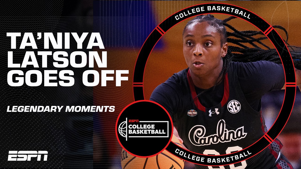Ta’Niya Latson comes up BIG for South Carolina | The Wrap-Up - YouTube