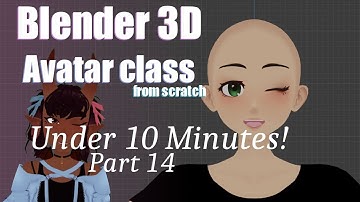 Overview: Blender in under 10 minutes How to face rig | VTuber VRchat .etc