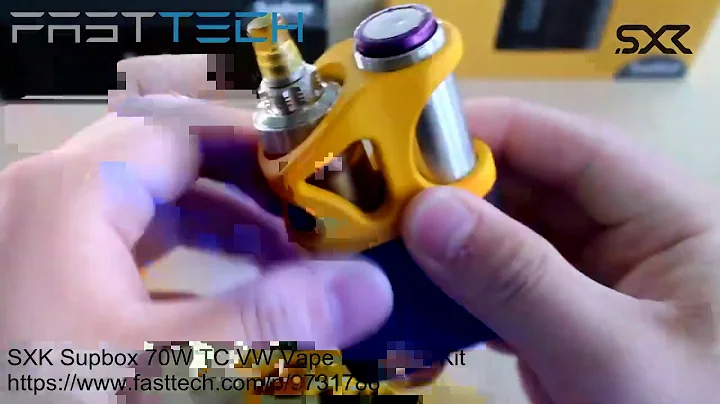 SXK Supbox 70W TC VW Vape Box Mod Kit at FastTech.com