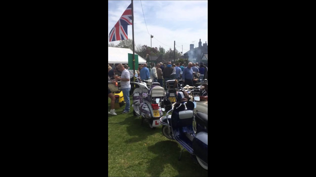 Scooter rideout in Kent - YouTube