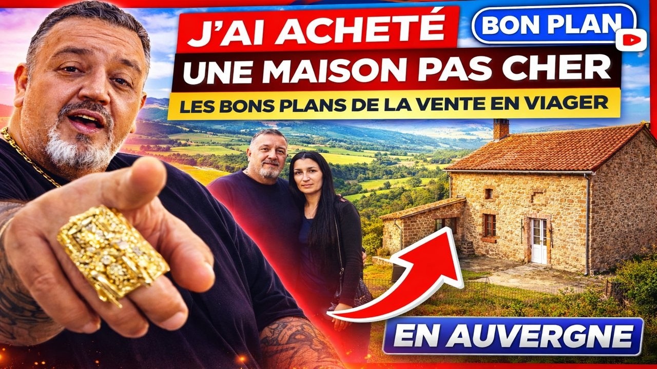 Maison pas chère en Auvergne : comment on est devenus propriétaires SANS BANQUE