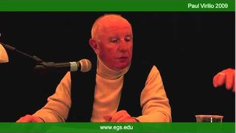 Paul Virilio. Accident of Knowledge and Aesthetics of Disappearance. 2009