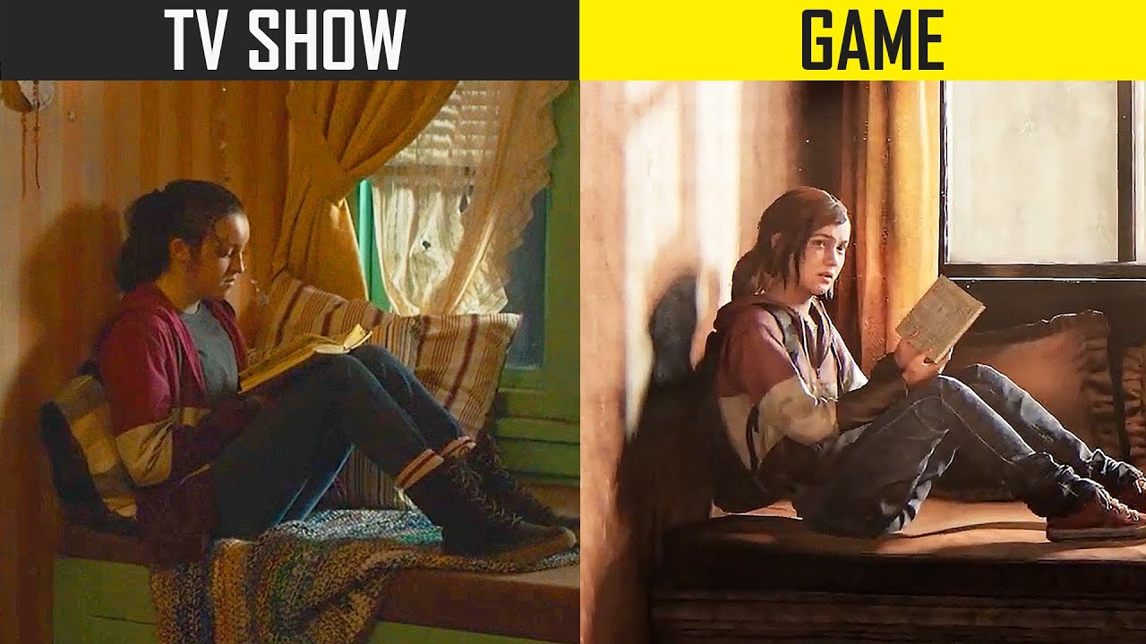 🎥THE LAST OF US Episode 3 - Show vs Game Side by Side Comparison