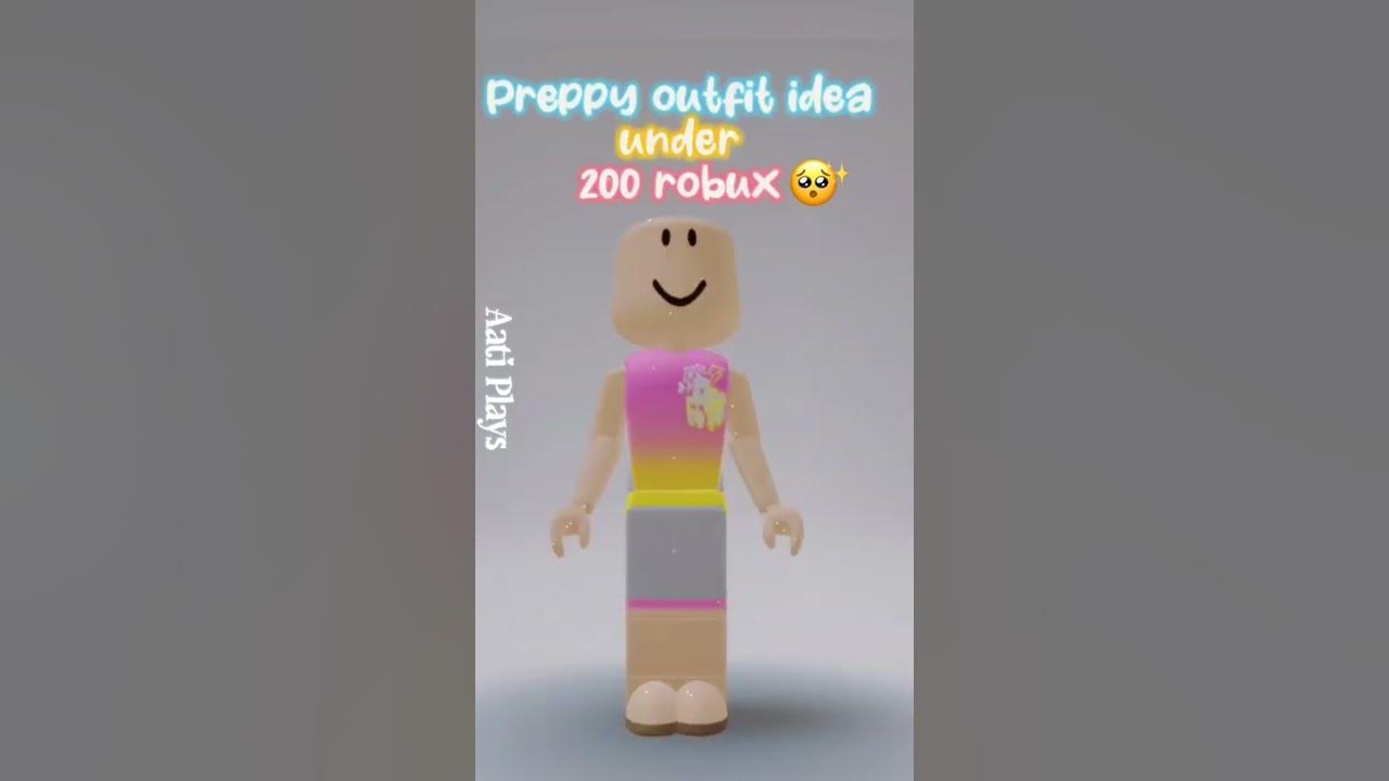 PREPPY Outfit Idea UNDER 200 ROBUX #shorts ????✨???????????????????? - YouTube