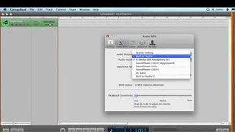 Audio Recording Using GarageBand