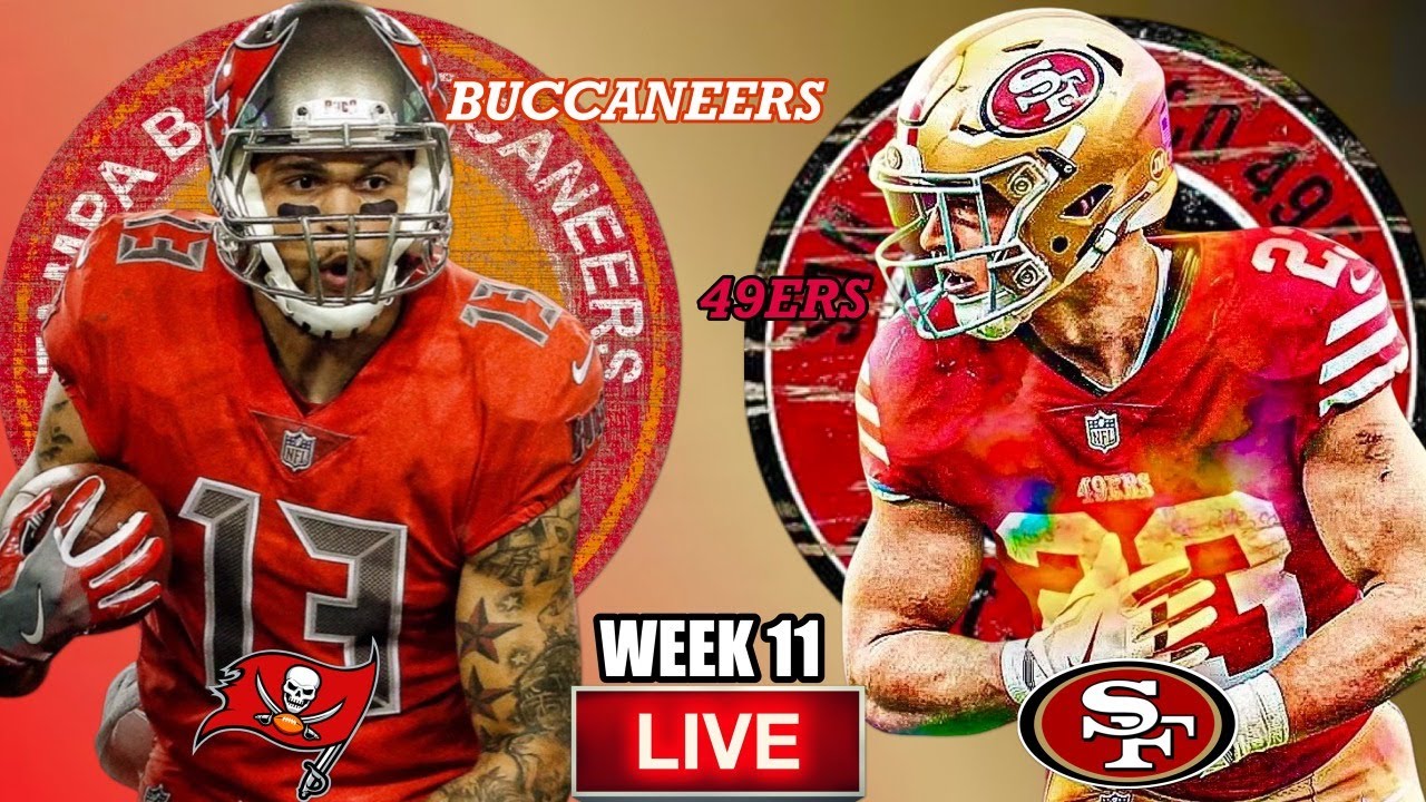 🏈 Buccaneers VS 49ers ULTIMATE Live Stream Reaction Week 11 YouTube