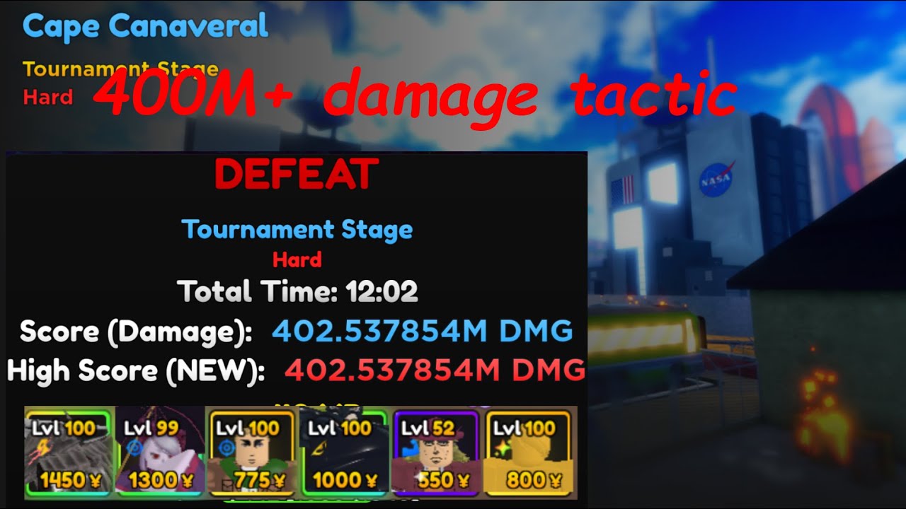 400+ MILLION DAMAGE WITHOUT SSS IN TOURNAMENT 33 | Anime Adventures ...