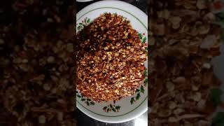 Homegrown homemade crushed Cayenne pepper flakes VS store bought