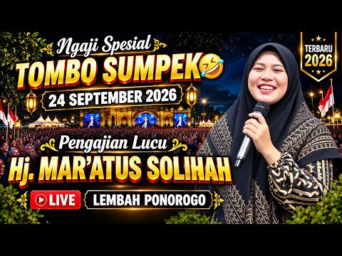 🔴LIVE FUNNY STUDY || USTADZAH MAR'ATUS SOLIHAH LATEST SEPTEMBER 24, 2026 || IN BABADAN VALLEY 1