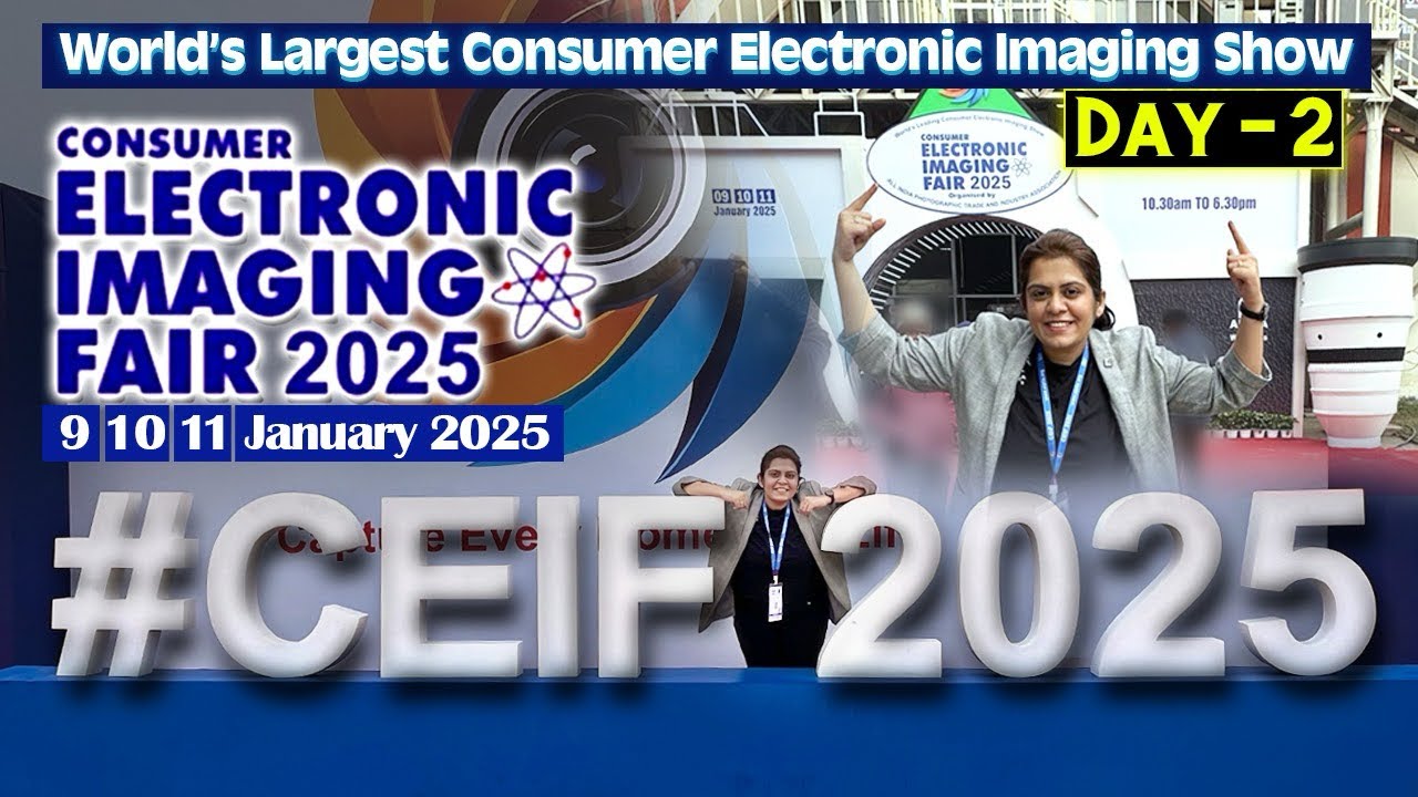 Photo Video Expo At Delhi | Day 2 VLOG in Hindi | Worlds Leading Exhibition CEIF by AIPTIA