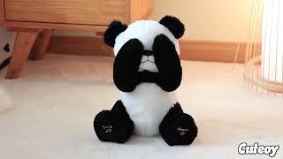 Cuteoy Panda Interactive Repeats What You Say Plush Toy Musical Singing Talking Stuffed Animal, 11'' screenshot 4
