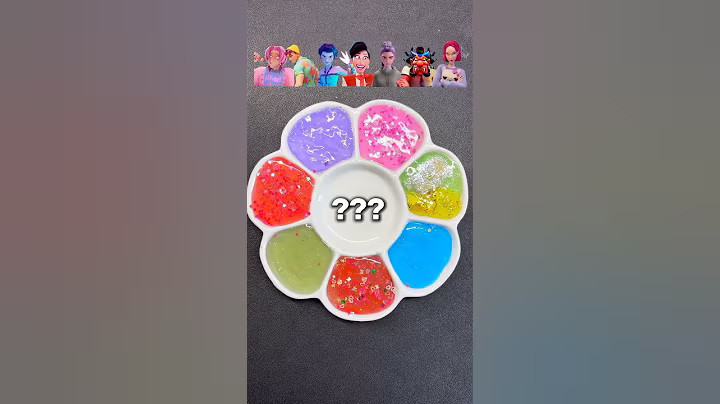 Kpop Demon Hunters color mixing (Part 61) Staff or Zoey? #kpopdemonhunters #colormixing #bloberry