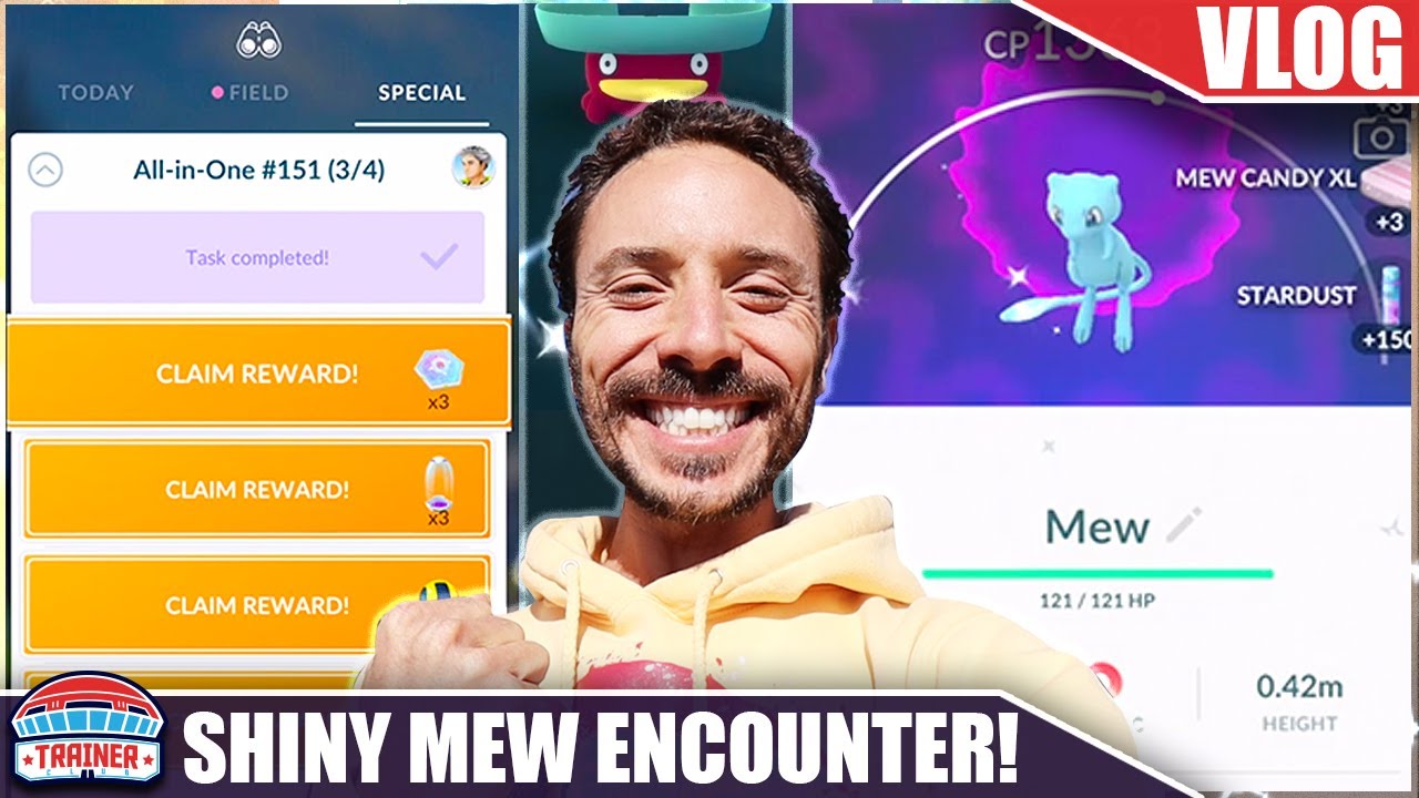All-in-One #151 Masterwork Research: Shiny Mew Tasks and Rewards