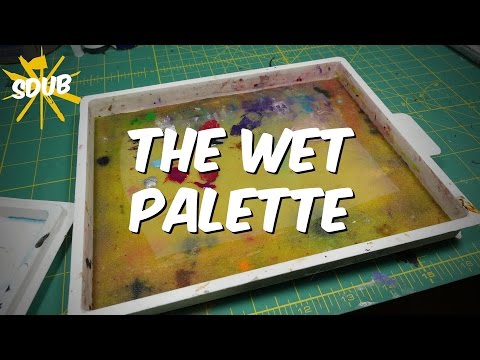 What is a Wet Palette? Why You Need One For Acrylic Paints - DIY