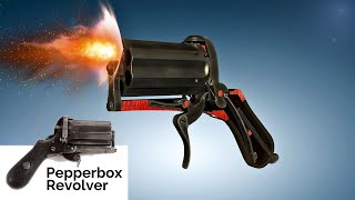 3D Animation: How a Pepperbox Revolver works