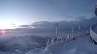 Ještěd - sunrise timelapse