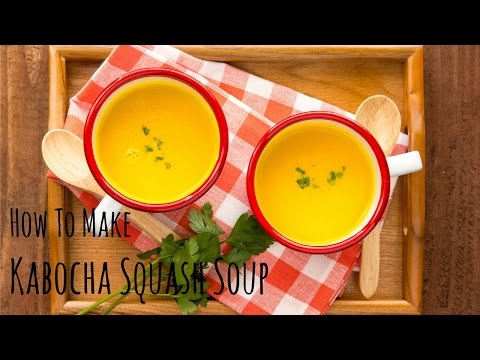 How to Make Kabocha Squash Soup (Recipe) かぼちゃスープの作り方（レシピ）