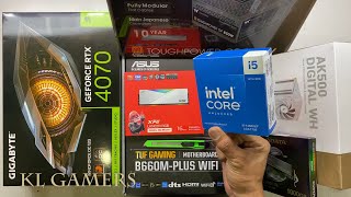 intel Core i5 14600KF ASUS TUF GAMING B660M-PLUS WIFI GIGABYTE RTX4070 AK500 DIGITAL White Gaming PC