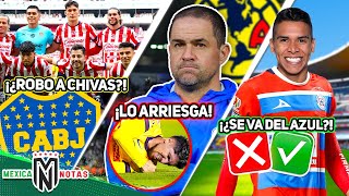 Boca Busca Arruinar A Chivasjardine Arriesga A Diego Valdéscruz Azul Define Futuro De Kevin Mier
