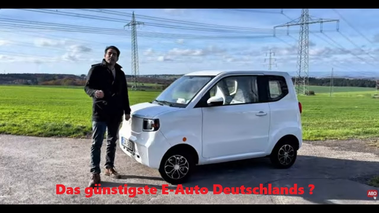 Das günstigste E-Auto Deutschlands ? L7e Elektroauto Uni von Elektroroller Futura l7e