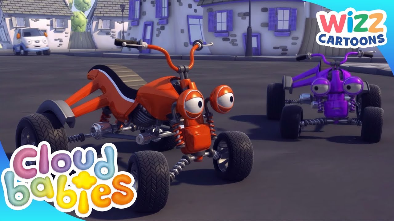 @OllyTheLittleWhiteVanShow - New Visitors in Bumpton | Wizz Cartoons ...