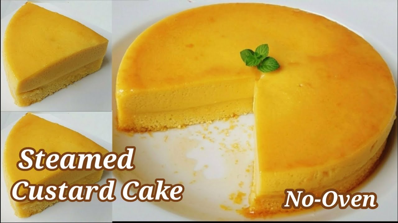 Steamed Custard Cake Recipe Without Oven 🍮| How to Make Custard Cake 🍮🍰 Sobrang Sarap 😋