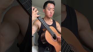 Playing a tune my big bro made for me #classicalguitar #shorts